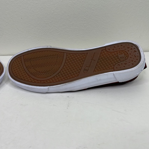 Champion Rally Slip On Athletic Shoes‎ sz 8.5 Red - Picture 7 of 8